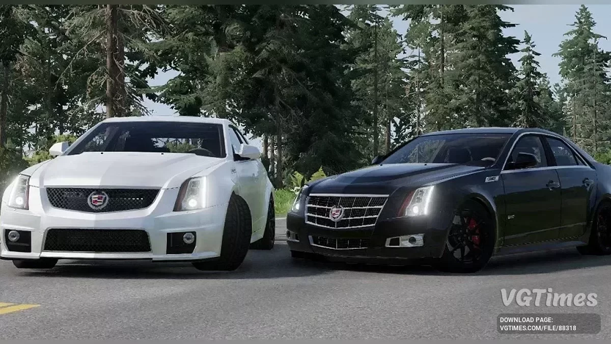 BeamNG.drive — 2012 Cadillac CTS v4.70 (0.37.x)