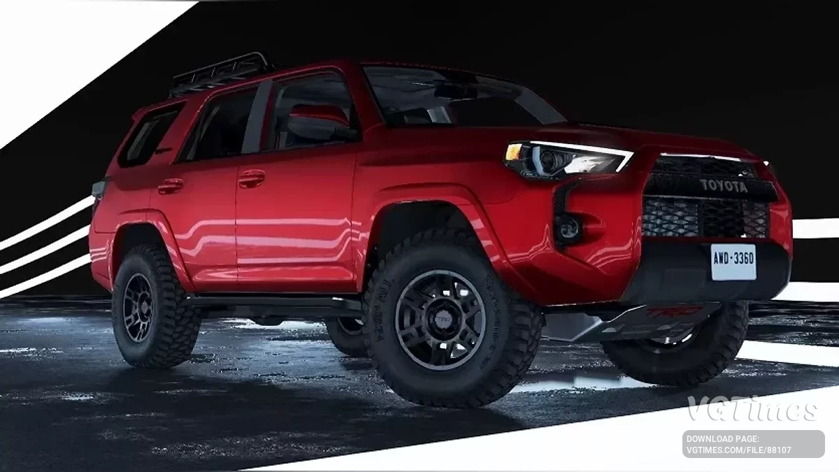 BeamNG.drive — 2019 Toyota 4Runner TRD Pro v4.92 (0.37.x)