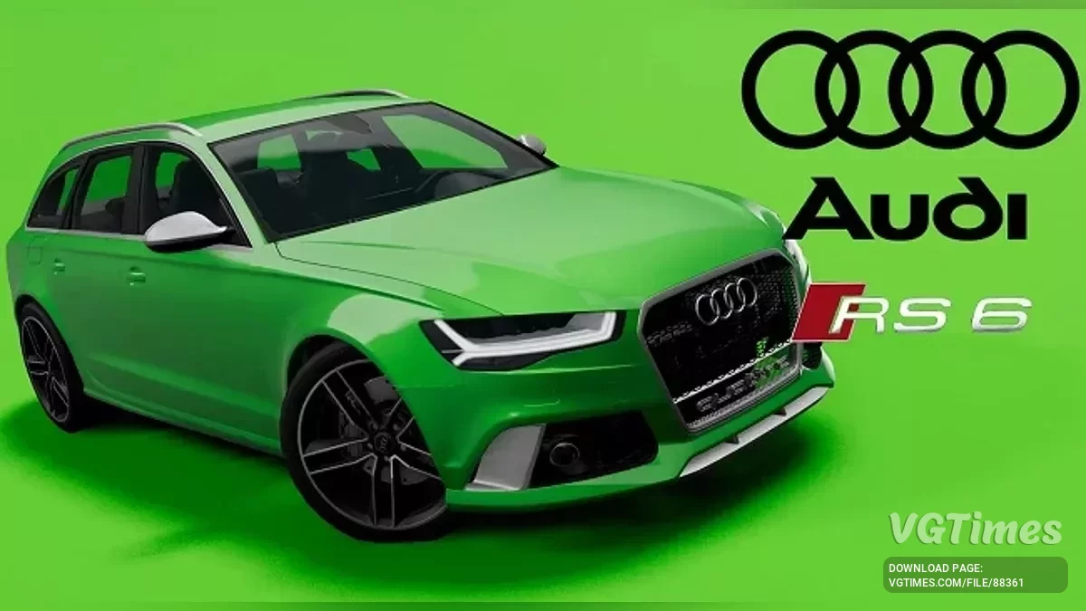 BeamNG.drive — Audi RS6 C7 v4.70 (0.37.x)