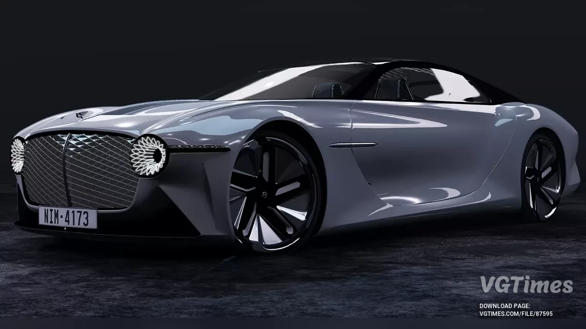 BeamNG.drive — Bentley EXP 100 GT Concept (0.36.x)