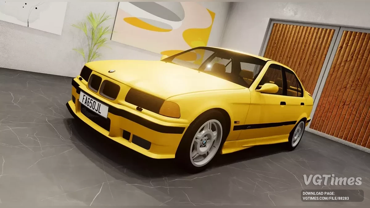 BeamNG.drive — BMW 3-Series (E36) 1990-2000 v4.81 (0.37.x)