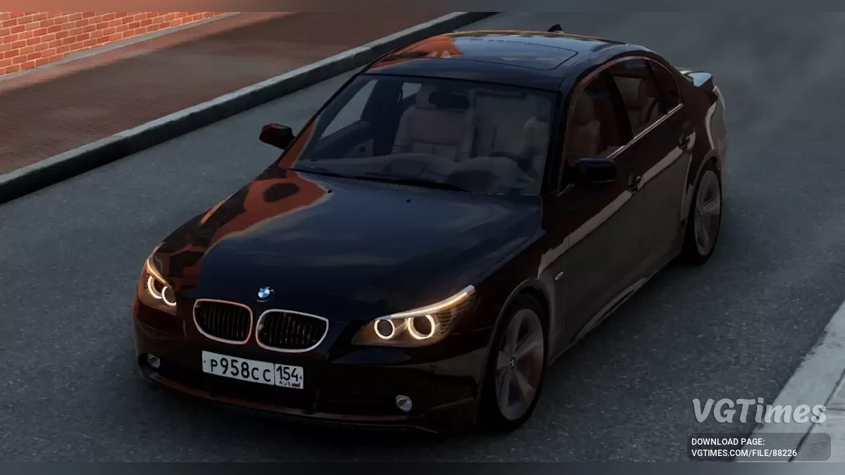 BeamNG.drive — BMW 5-Series E60/E61 v4.96 (0.37.x)