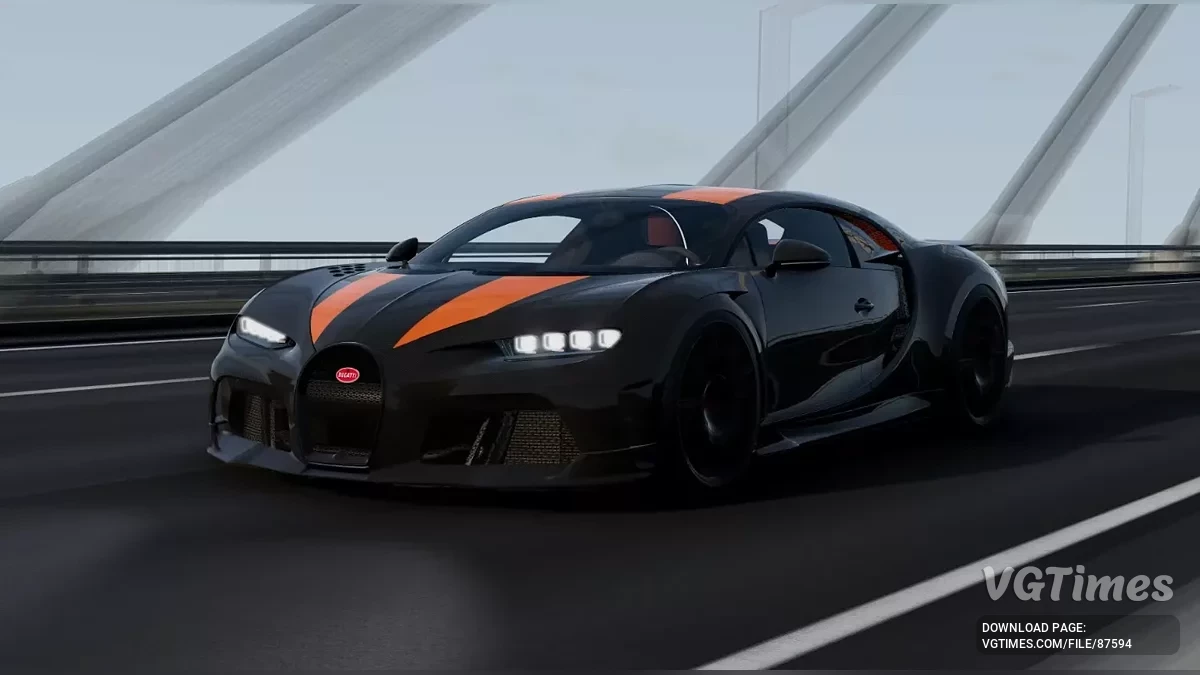 BeamNG.drive — Bugatti Chiron 2018 v4.05 (0.37.x)