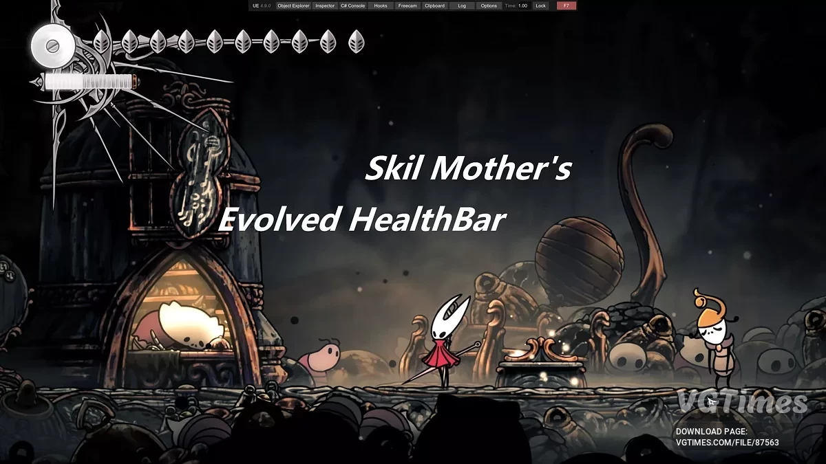 Hollow Knight: Silksong — Быстрое восстановление здоровья