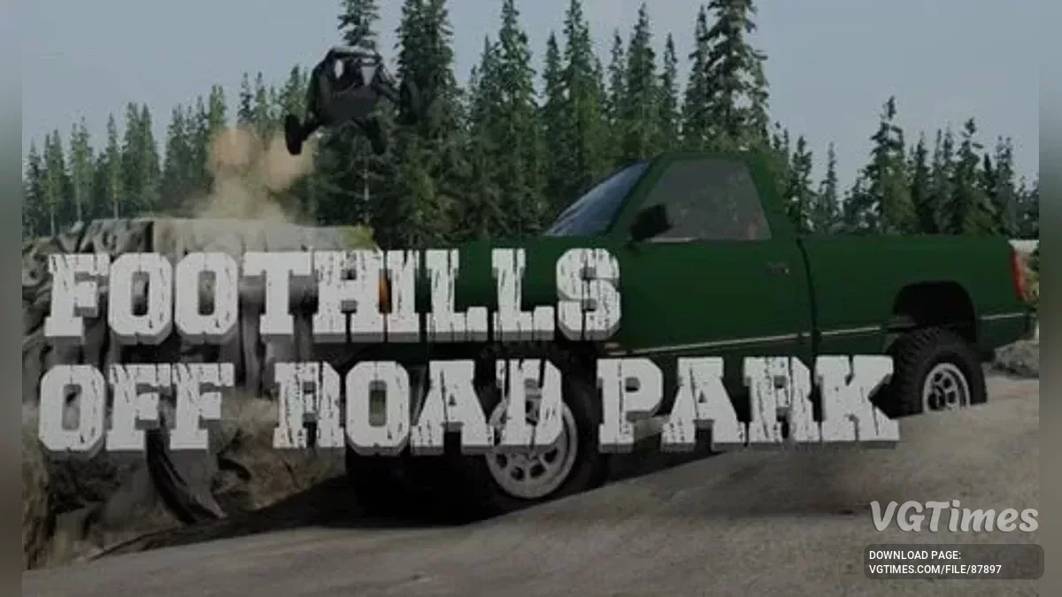 BeamNG.drive — Foothills Off-Road Park v3.90 (0.37.x)