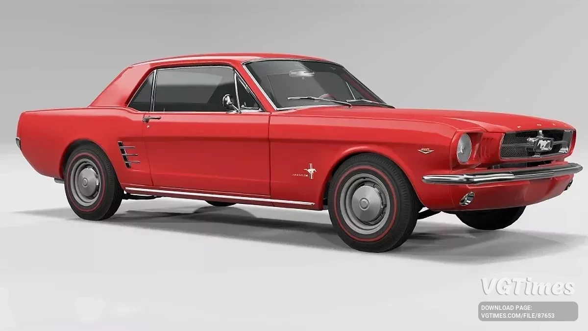 BeamNG.drive — Ford Mustang 1965 v3.5 (0.37.x)