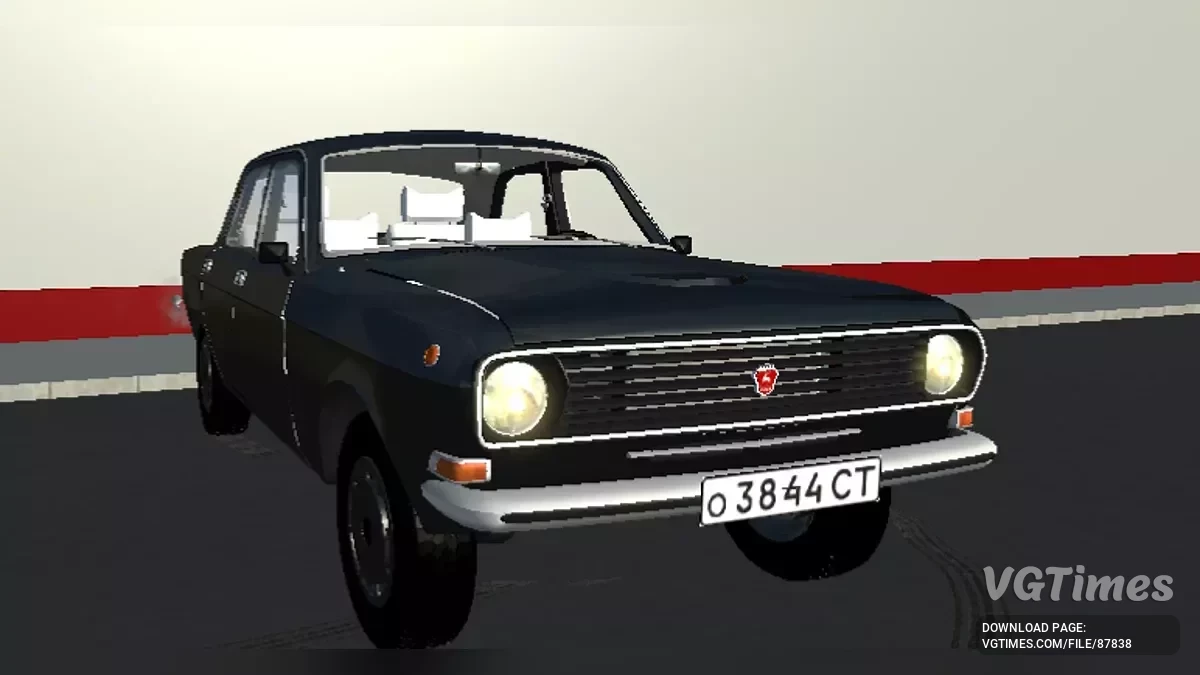 Simple Car Crash Physics Sim — ГАЗ 24