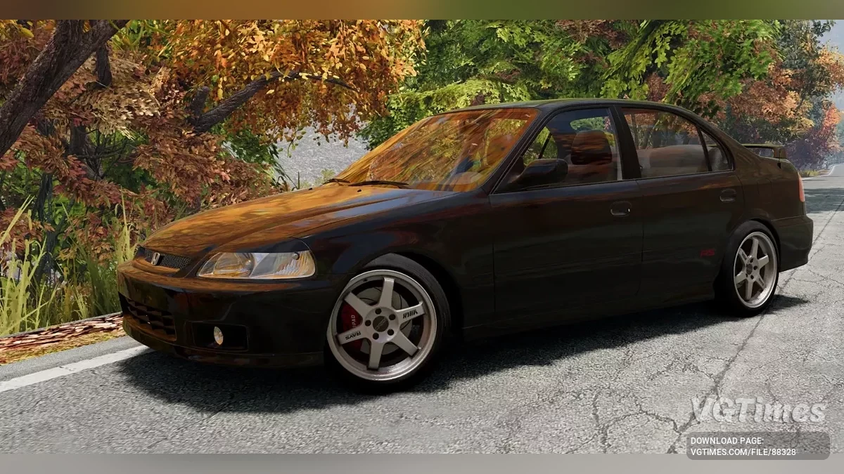 BeamNG.drive — Honda Civic VI-RS v4.30 (0.37.x)