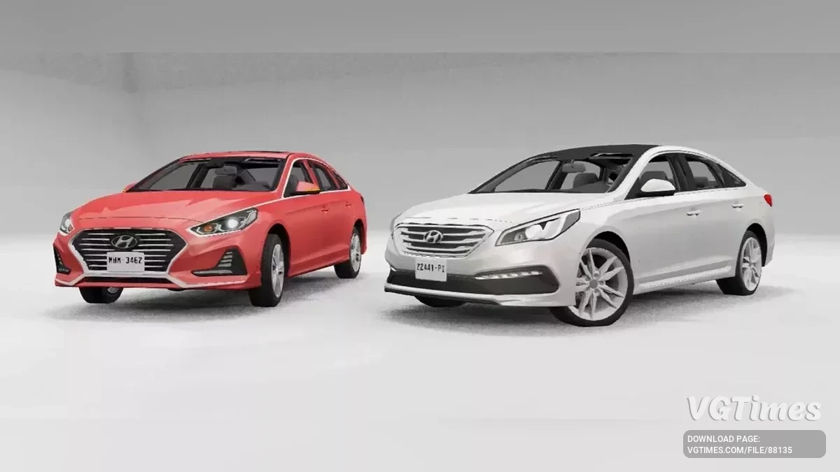 BeamNG.drive — Hyundai Sonata (LF) (0.37.x)