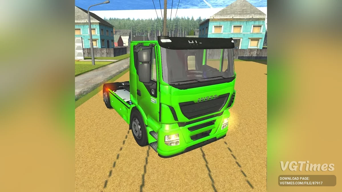 Simple Car Crash Physics Sim — IVECO Stralis