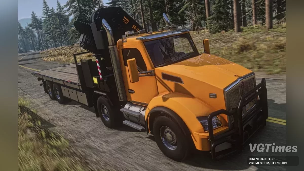 BeamNG.drive — Kenworth T880 Rollback Carrier v4.89 (0.37.x)