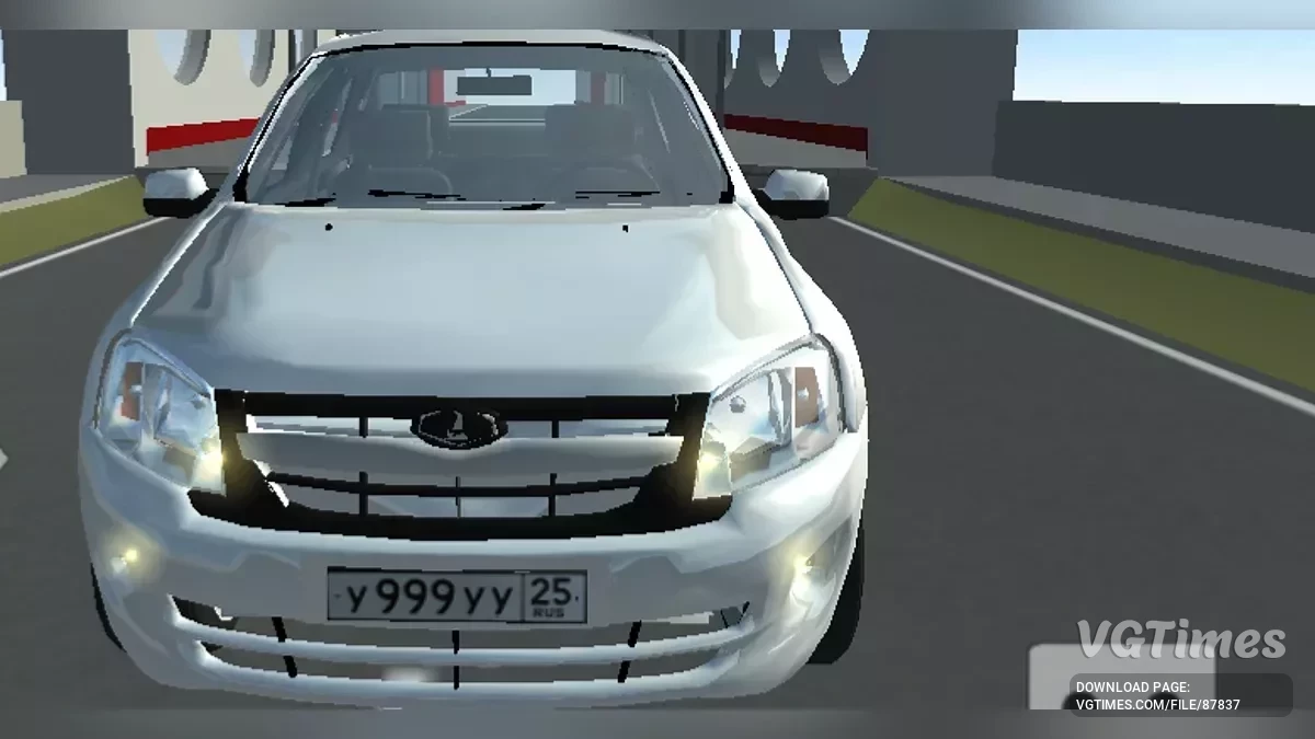 Simple Car Crash Physics Sim — Lada Granta