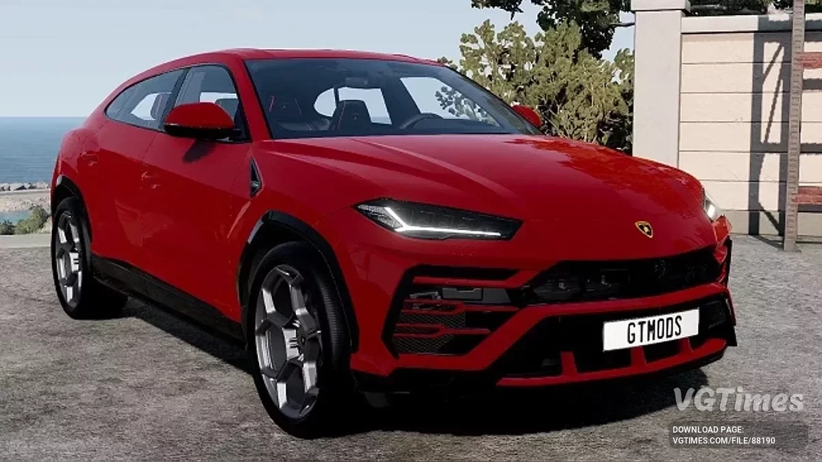 BeamNG.drive — Lamborghini Urus v1.0 (0.37.x)