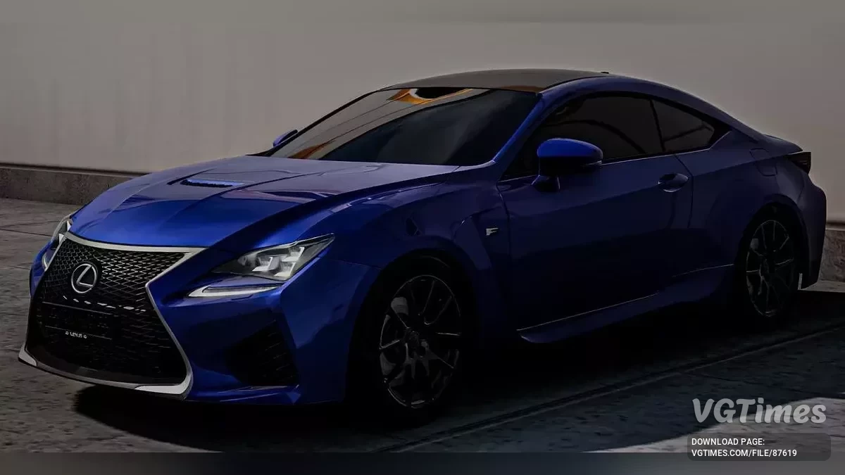 BeamNG.drive — Lexus RC-F Rework (0.37.x)