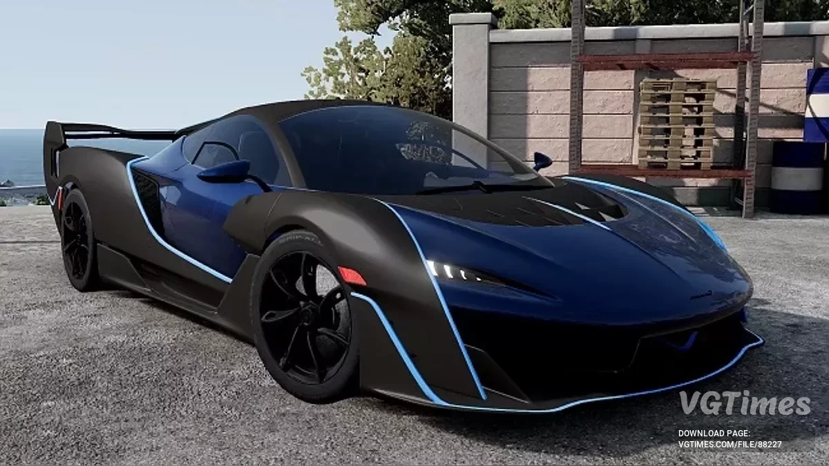 BeamNG.drive — McLaren Saber (Confused) (0.37.x)
