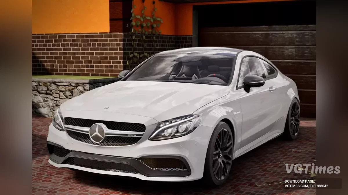 BeamNG.drive — Mercedes-Benz C63s W205 Coupe v1.0 (0.37.x)