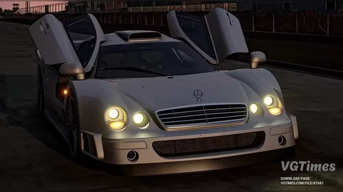 BeamNG.drive — Mercedes-Benz CLK GTR v4.70 (0.37.x)