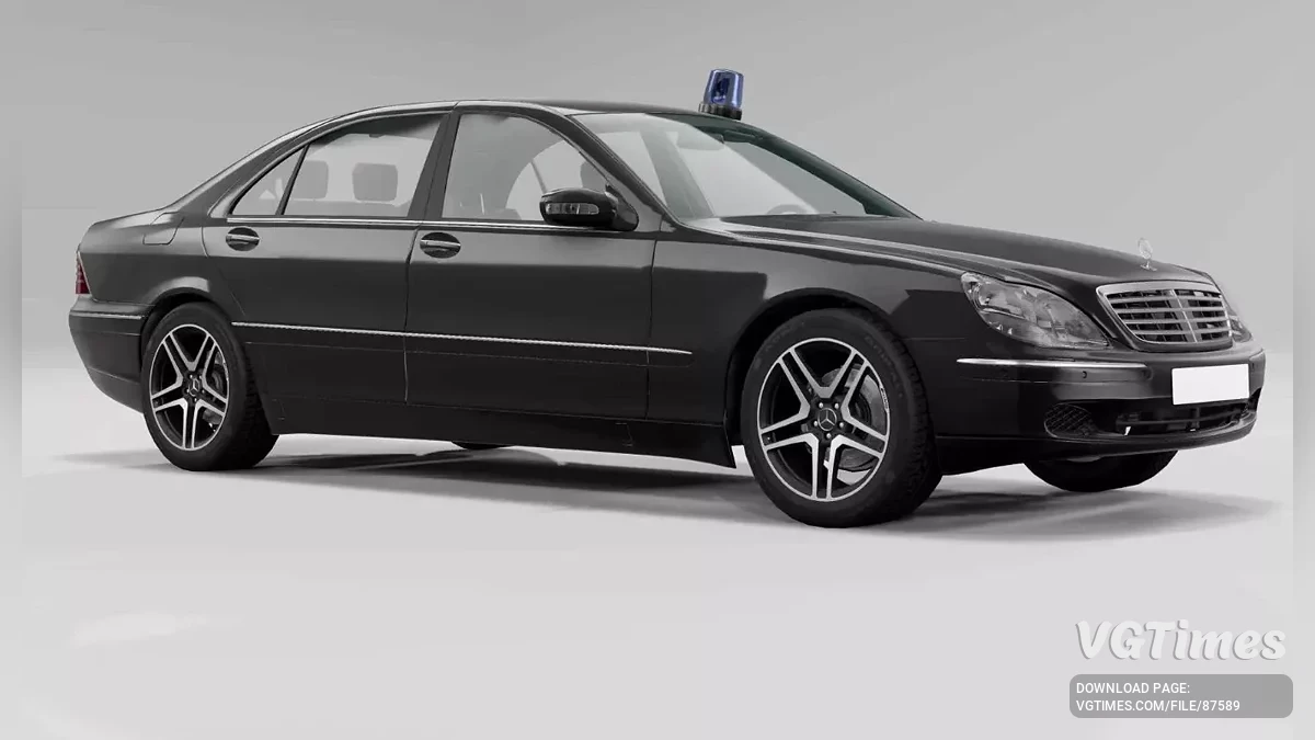 BeamNG.drive — Mercedes-Benz W220 v4.05 (0.37.x)