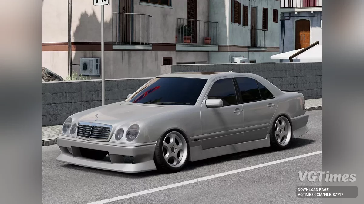 BeamNG.drive — Mercedes W210/S210 v1.1 (0.37.x)
