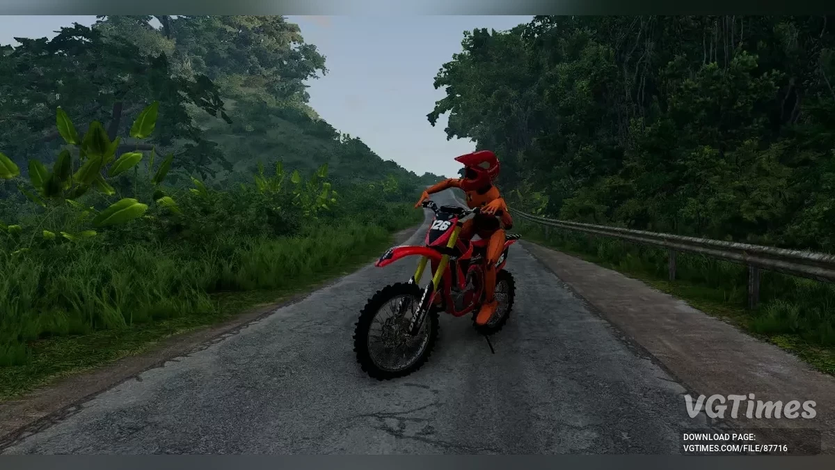 BeamNG.drive — Motocross Bike v4.05 (0.37.x)
