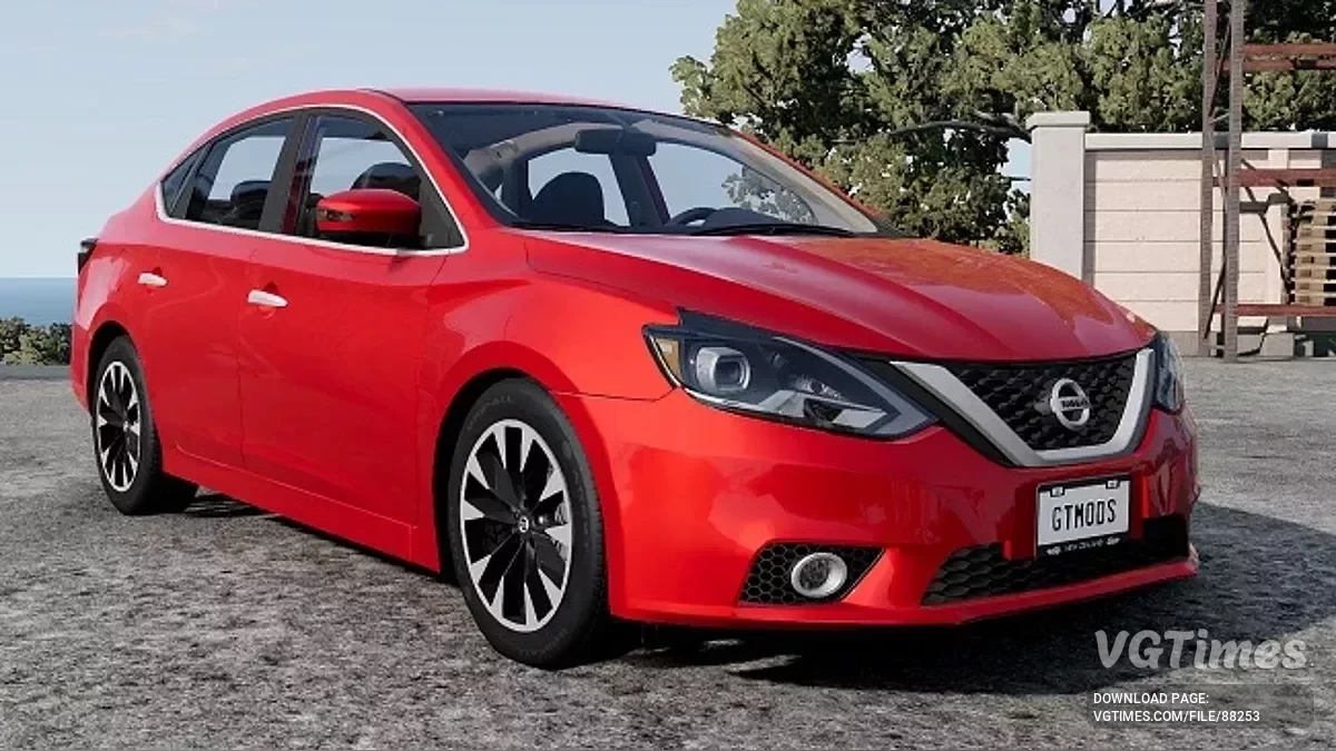 BeamNG.drive — Nissan Sentra B17 v1.5.1 (0.37.x)