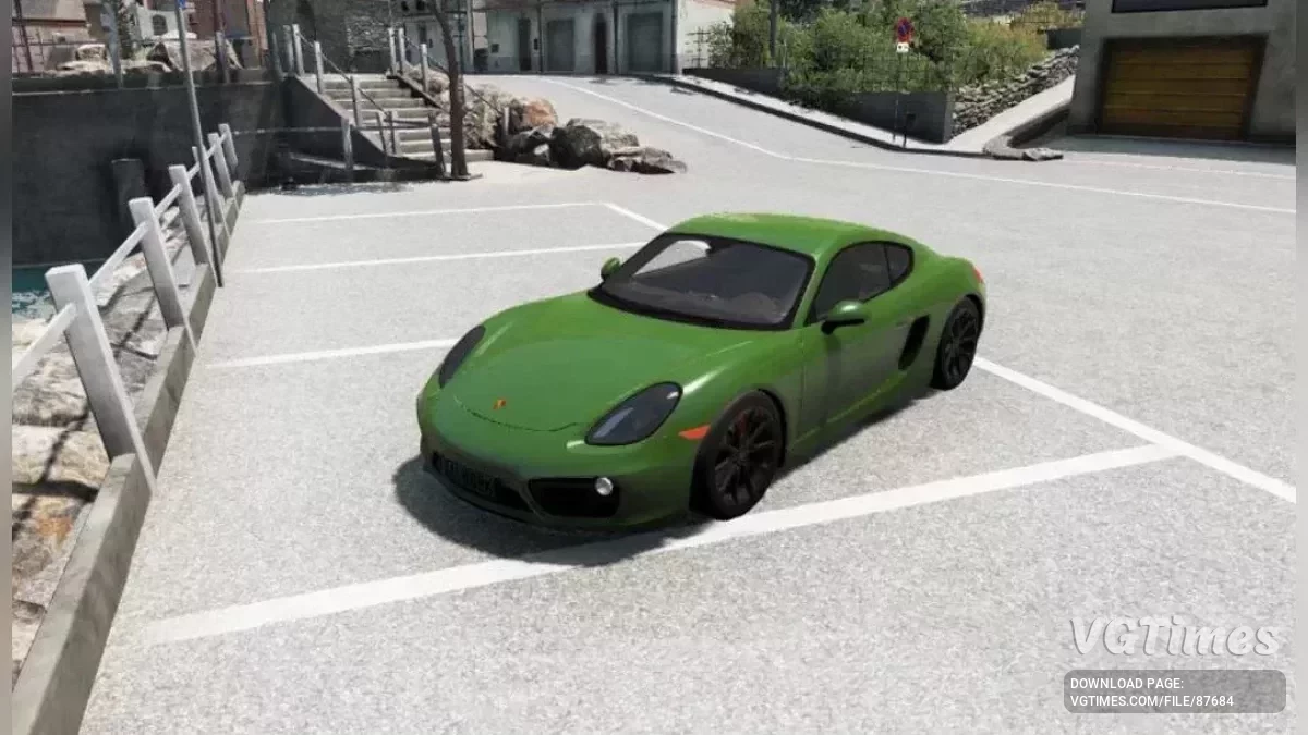 BeamNG.drive — Porsche Cayman (0.37.x)