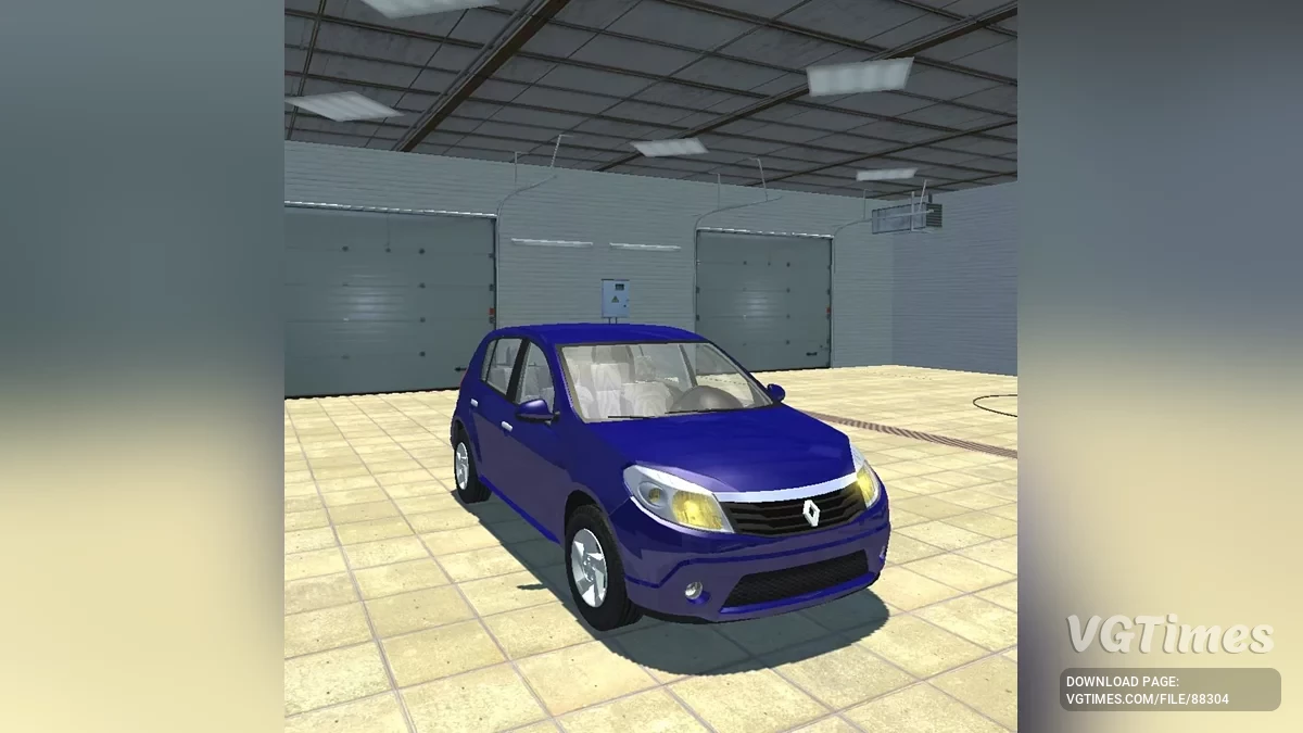 Not Simple Car Crash — Renault Sandero