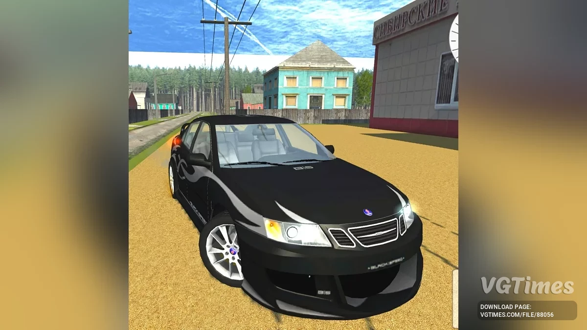 Simple Car Crash Physics Sim — Saab 9–3 (general motors racing)