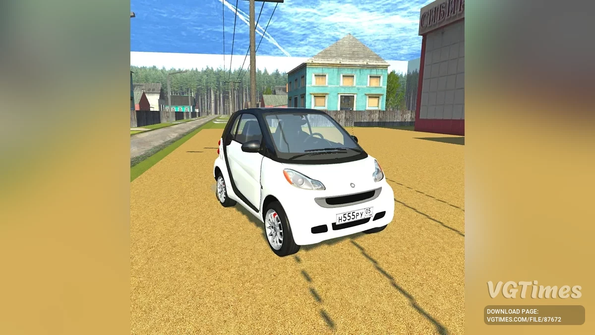 Simple Car Crash Physics Sim — Smart ForTwo 2008