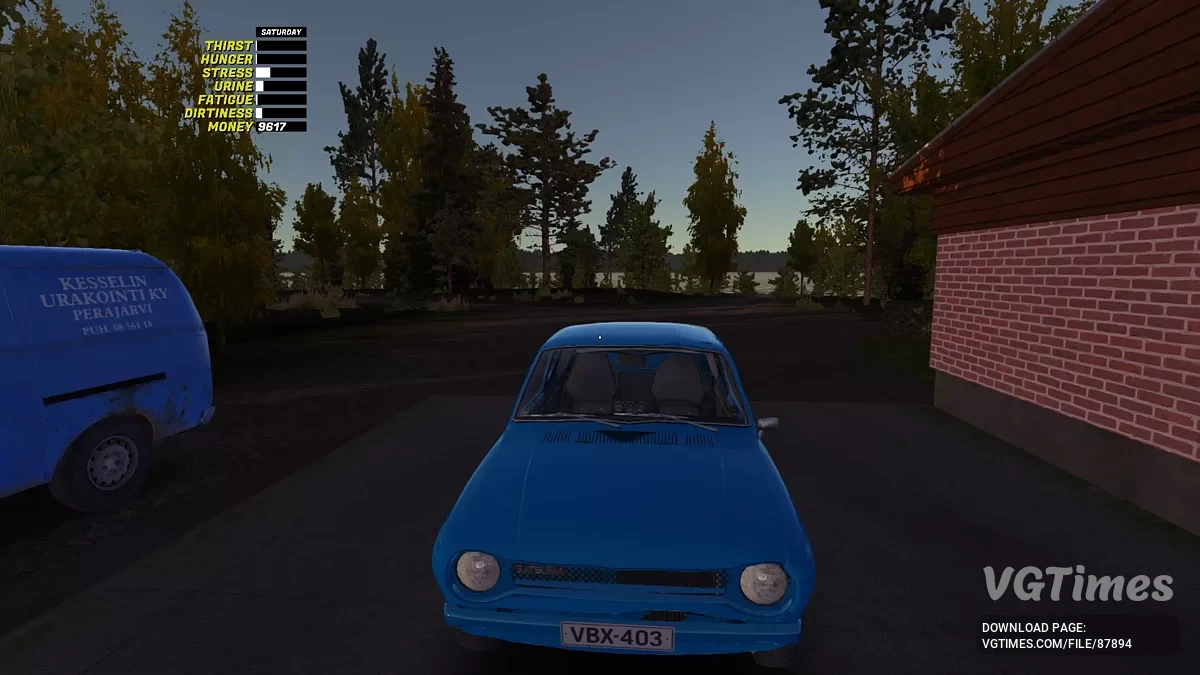 My Summer Car — Сток Сатсума, минимум изменений