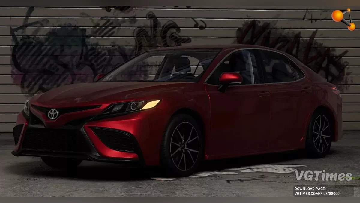 BeamNG.drive — Toyota Camry XV70 (2023) v2.6 (0.37.x)