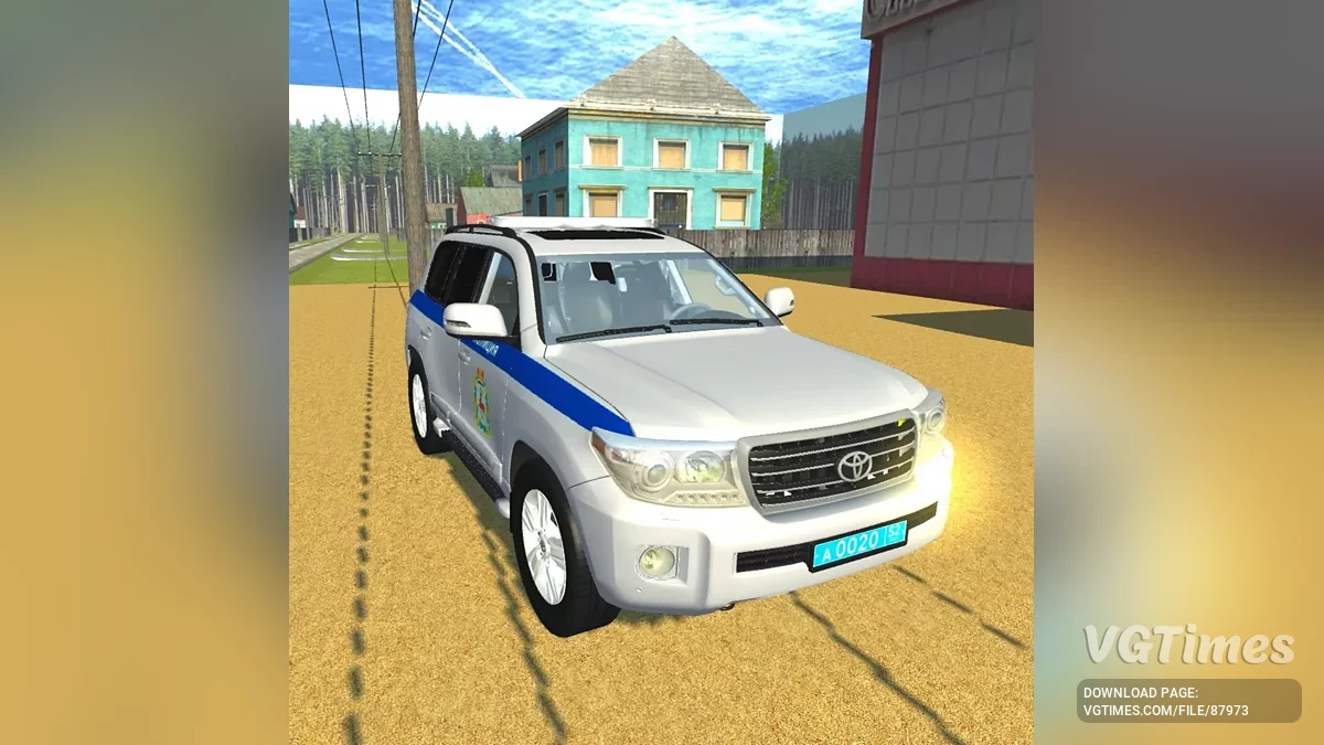 Simple Car Crash Physics Sim — Toyota LC200 ДПС