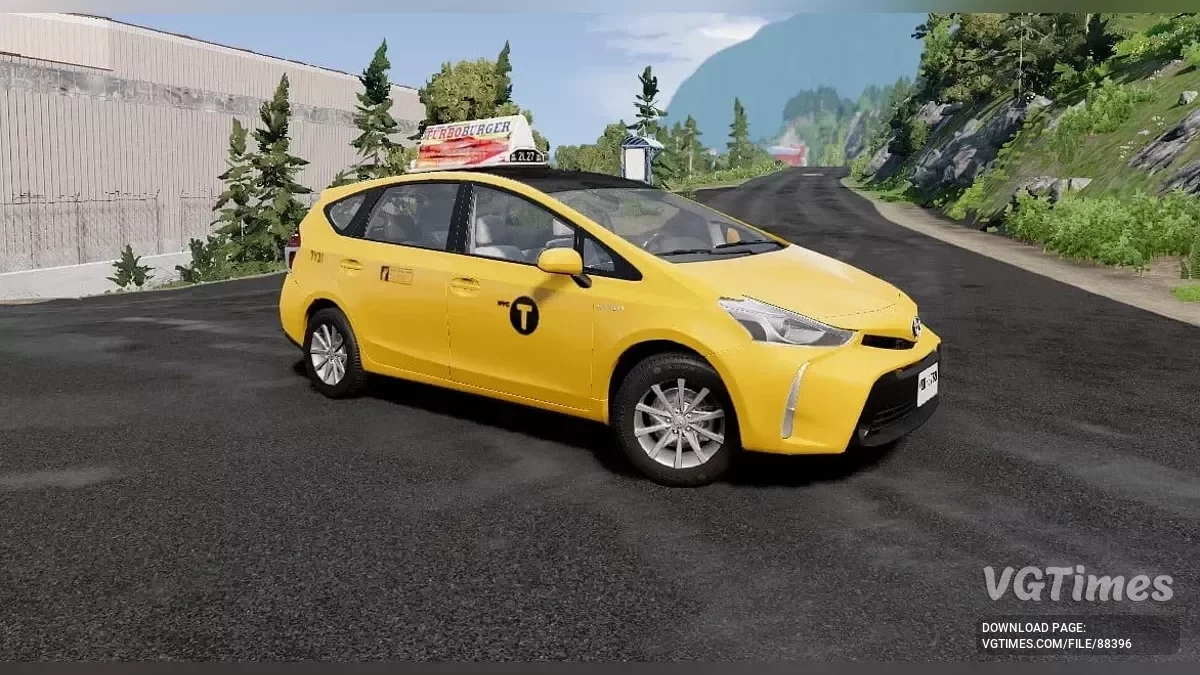 BeamNG.drive — Toyota Prius V v4.80 (0.37.x)