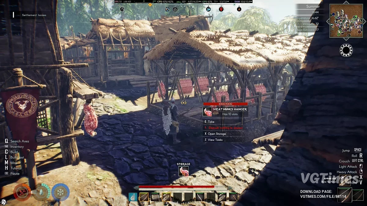 ASKA — Увеличение хранилищ зданий