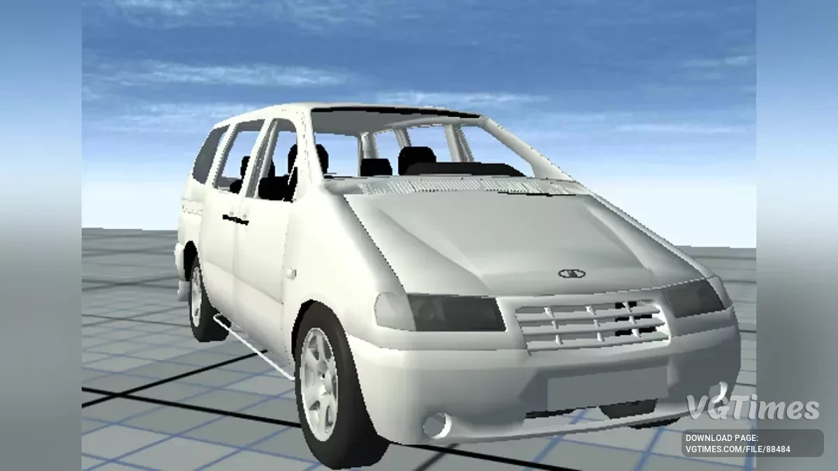 Not Simple Car Crash — VAZ 2120 (UPDATED)