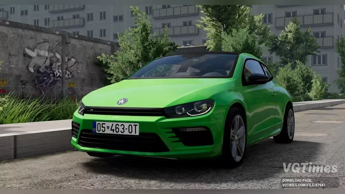 BeamNG.drive — Volkswagen Scirocco 2008-2017 new (0.37.x)