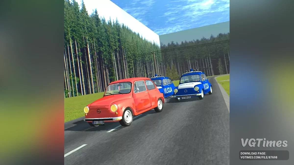 Simple Car Crash Physics Sim — Zastava 750LE набор