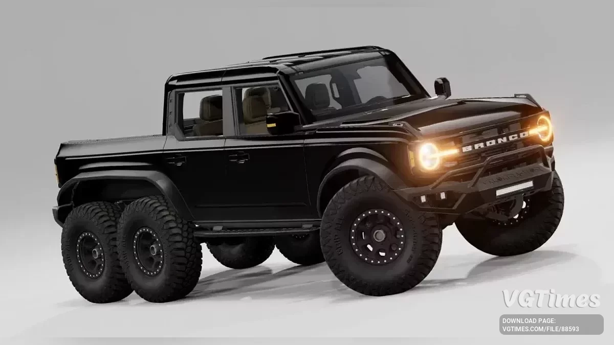 BeamNG.drive — 2023 Ford Bronco WildTrak update (0.37.x)