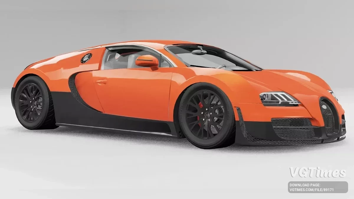 BeamNG.drive — Bugatti Veyron v4.0 (0.37.x)