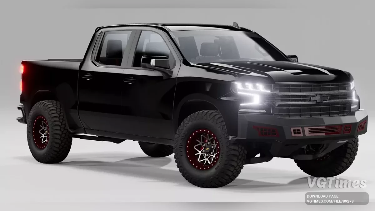 BeamNG.drive — Chevrolet Silverado Meteor v4.20 (0.37.x)