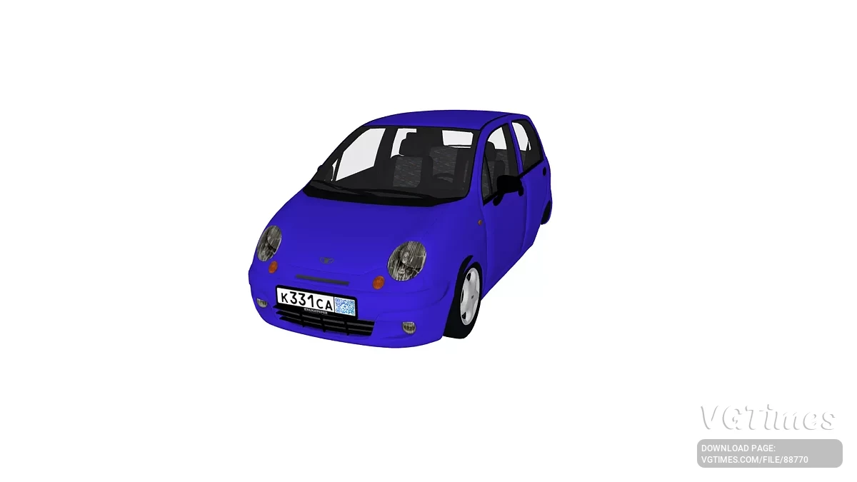 Simple Car Crash Physics Sim — Daewoo Matiz 2014