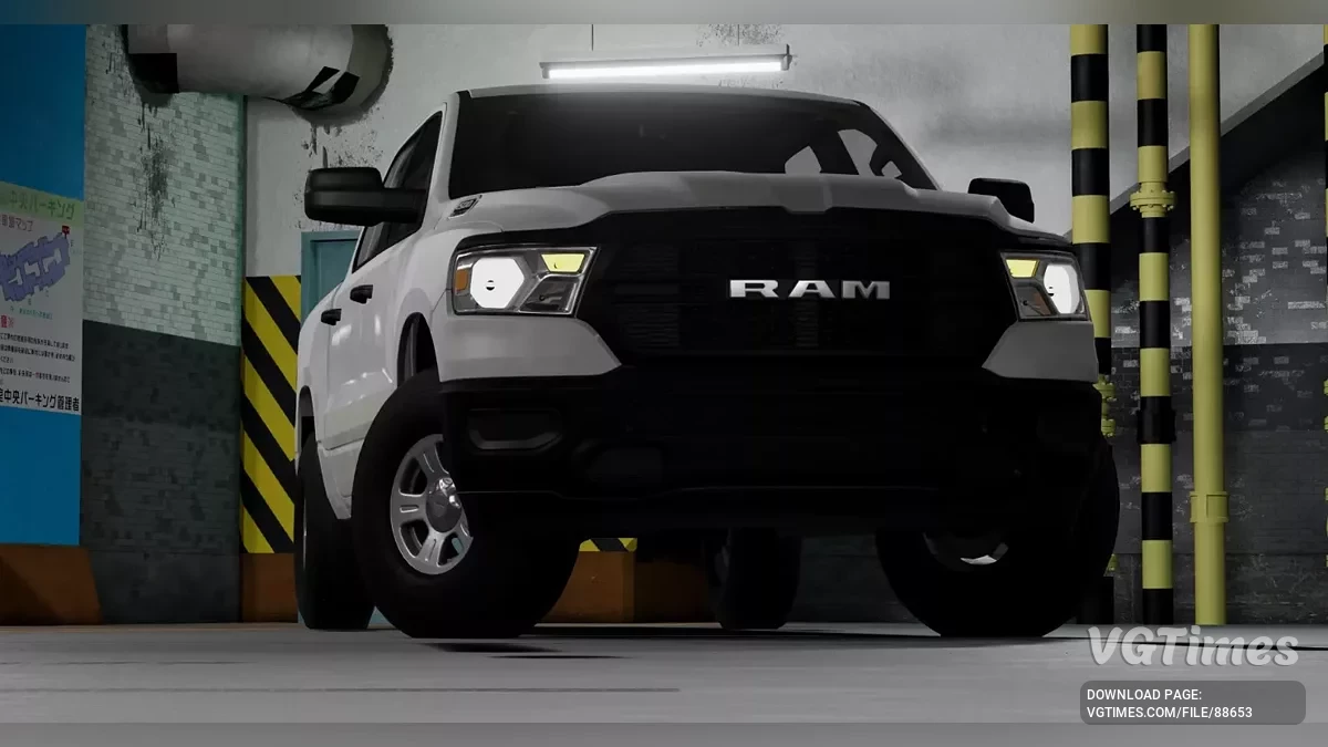 BeamNG.drive — Dodge Ram 1500 (2020-2024) v4.80 (0.37.x)