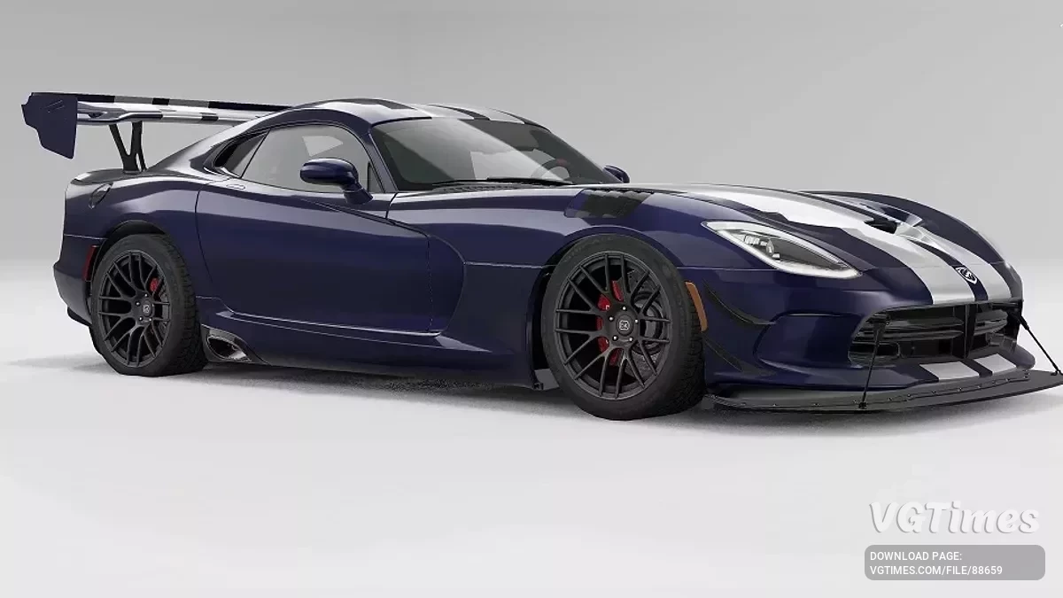 BeamNG.drive — Dodge Viper SRT v4.85 (0.37.x)