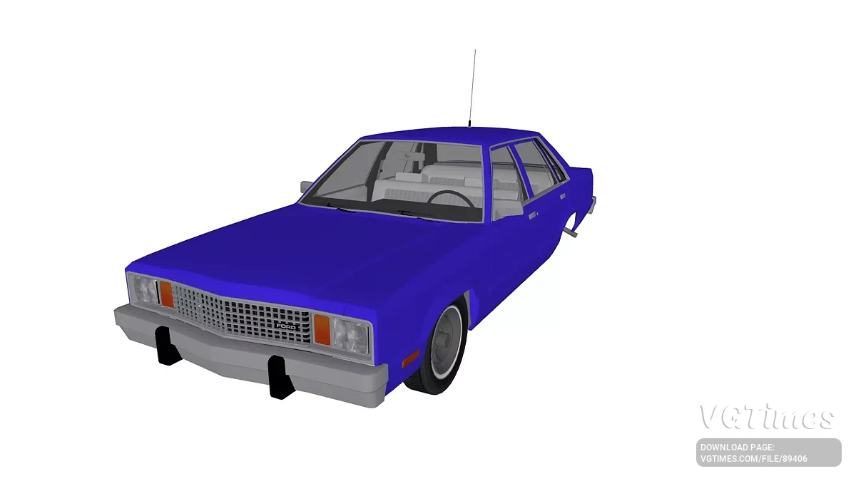 Simple Car Crash Physics Sim — Ford Fairmont 1978