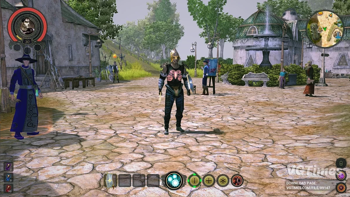 Sacred 2 Remaster — Интерфейс из оригинальной игры