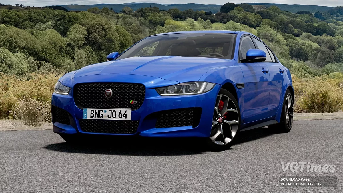 BeamNG.drive — Jaguar XE v2.0 (0.37.x)