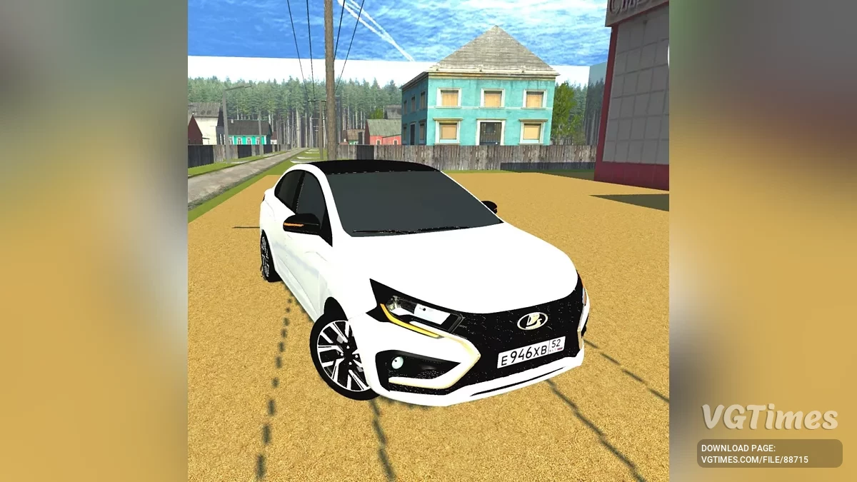 Simple Car Crash Physics Sim — Lada Iskra