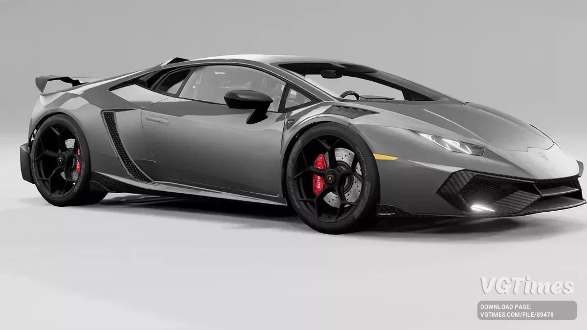 BeamNG.drive — Lamborghini Huracan (STO, Perfomante, EVO, Mansory) (0.37.x)