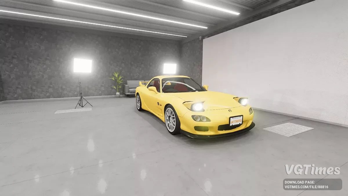 BeamNG.drive — Mazda RX-7 Spirit R (FD3S) 2002 v1.3 (0.37.x)