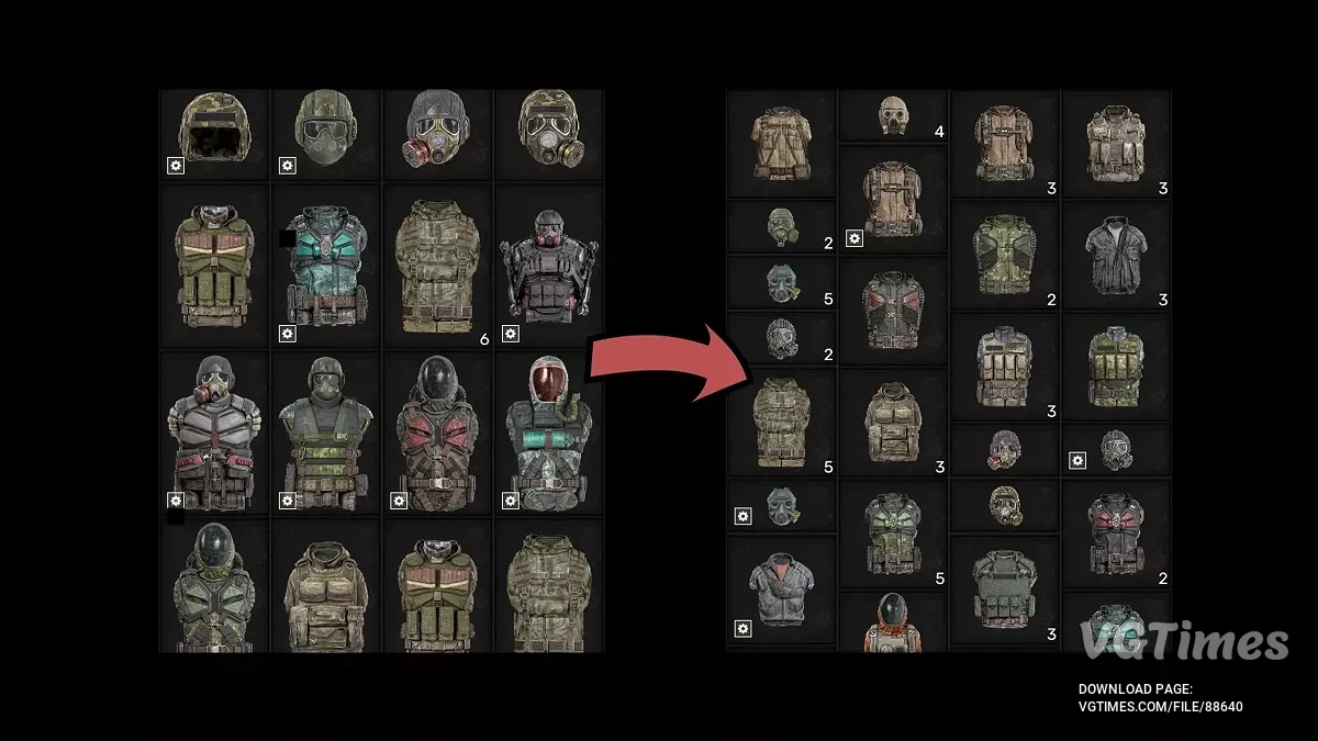 S.T.A.L.K.E.R. 2: Heart of Chornobyl — Мелкие предметы инвентаря